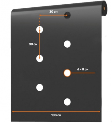 Мульчирующий Агроспан 60 1,06х10  (S=10,6м2)